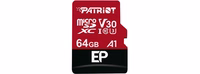 Patriot Memory PEF64GEP31MCX 64 GB MicroSDXC flash atmintis 10 klasės