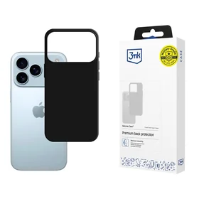 3mk silikoninis dėklas telefonui iPhone 17 Pro Max - juodas