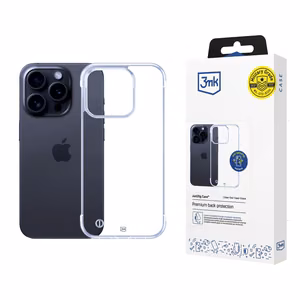 3mk Just20g skaidrus dėklas telefonui Apple iPhone 16 Pro Max - skaidrus