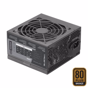 Tacens APB550B maitinimo blokas 550 W 20+4 pin ATX ATX Juoda