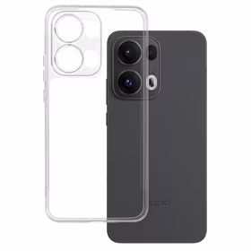 Itin plonas 1mm dėklas telefonui Oppo Reno 13 Pro 5G permatomas