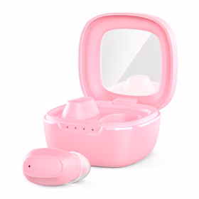 Choetech MEMS belaidės TWS Bluetooth 5.3 ausinės - rožinės