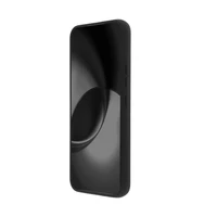 juodas silikoninis dėklas telefonui Samsung Galaxy S23 Plus