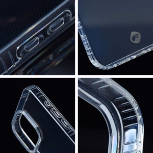 FORCELL F-PROTECT Ilgalaikis plonas dėklas IPHONE 15 Pro Max - skaidrus