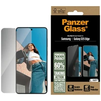 PanzerGlass Itin plonas privatumo stiklas Samsung Galaxy S25 Edge - skaidrus