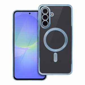 ELECTRO MAG COVER dėklas telefonui suderinamas su Magnetiniu MagSafe SAMSUNG A36 mėlyna