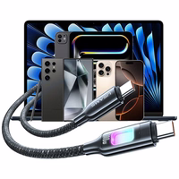 Laidas USAMS TC Series SJ750 100W USB-C į USB-C 1,2 m tamsus