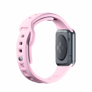 42/44/45/46/49 mm Powder Pink (big) - 3mk Silicone Watch Strap for Apple