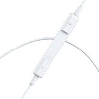 BWOO Laidinės Ausinės Lightning Su Garsumo Kontrole HF179 baltas