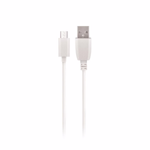 "Maxlife MXTC-01" įkroviklis 1x USB 2,1A baltos spalvos + microUSB laidas
