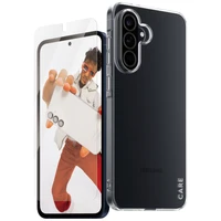 CARE by PanzerGlass Fashion 2in1 dėklas ir stiklas Samsung Galaxy A56 5G - skaidrus