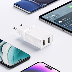 Зарядное устройство Awei C15-EU 10W 2xUSB-A белый