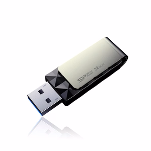 Silicon Power Blaze B30 32 GB A tipo USB 3.0 (3.1 Gen 1) atmintinė Juoda