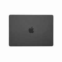 Tech-Protect SmartShell dėklas MacBook Air 15" M2 / M3 / 2023-2024 - matinė juoda