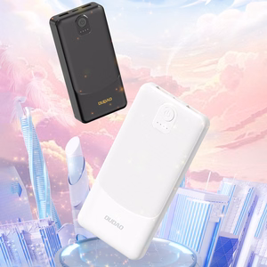 Išorinė baterija POWER BANK Dudao (K10) 10000mAh (2xUSB 2A) balta