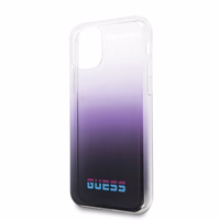 Guess GUHCN65DGCPI iPhone 11 Pro Max violetinis/gradientinis violetinis kietas dėklas California