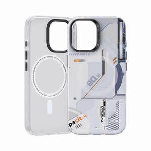 Benks Magnetinis Mecha serijos dėklas Iphone 16 Plus baltas