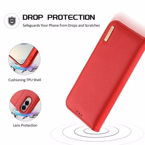 Dėklas Dux Ducis Hivo skirtas Samsung S937 S25 Edge raudonas