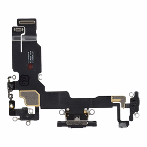 Charging flex USB for IPHONE 15 black (pulled)