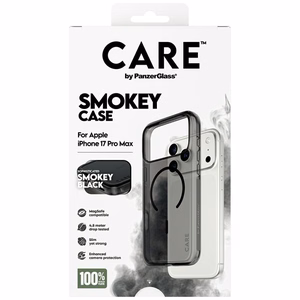 CARE by PanzerGlass Flagship Urban Explorer dėklas su juodu MagSafe iPhone 17 Pro Max - juodas