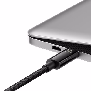 USB kabelis Baseus Tungsten 240W USB-C to USB-C 1.0m juodas CAWJ040001