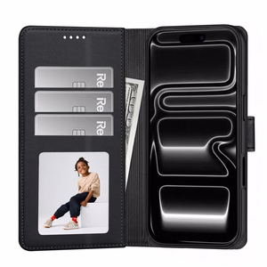 Tech-Protect Wallet MagSafe dėklas, skirtas iPhone 17 Pro / 18 Pro, matinis juodas
