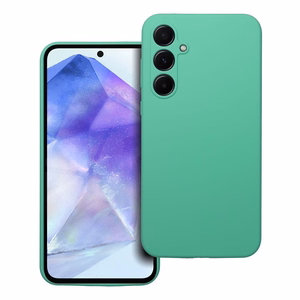 Silikoninis dėklas 2mm SAMSUNG A55 5G mėtų