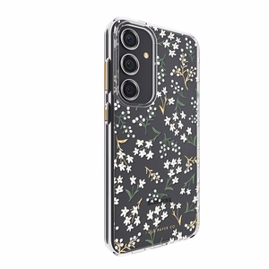 Ультратонкий антимикробный чехол Rifle Paper Co. для Samsung Galaxy S24+, с рисунком «Petite Fleurs»