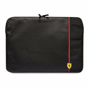 Ferrari anglies ir lygus dėklas 14" nešiojamam kompiuteriui - juodas