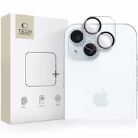 Tech-Protect Cam Fit+ Kameros dangtelis skirtas iPhone 14 / 14 Plus / 15 / 15 Plus - skaidrus