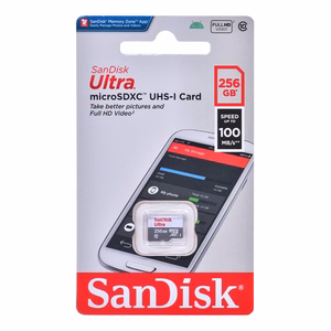 SanDisk Ultra 256 GB MicroSDXC UHS-I Class 10 atminties kortelė