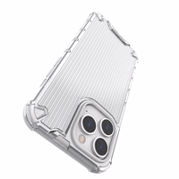 Ombre Protect dėklas iPhone 14 Pro Max rožinė ir mėlyna šarvuotas dėklas