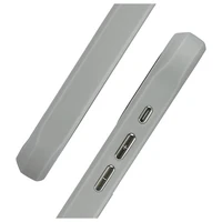 Nimmy Glasses Šaunus kačių dėklas telefonui iPhone 15 Pro Max - pilkas