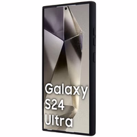 BMW M Silikoninis spausdintas žiedas Magnetinis dėklas telefonui Samsung Galaxy S24 Ultra - juodas