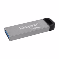 Kingston Technology DataTraveler Kyson USB atmintukas 128 GB USB A tipo 3.2 Gen 1 (3.1 Gen 1) Sidabras