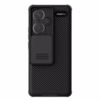 Nillkin CamShield Pro dėklas telefonui Xiaomi Redmi Note 13 Pro+ 5G - juoda