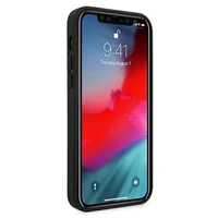 Ferrari FEHQUHCP12LBK iPhone 12 Pro Max 6.7" juodas/juodas kietas dėklas Off Track Quilted