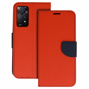 Dėklas telefonui stilingas raudonas tamsiai mėlynas XIAOMI REDMI NOTE 11 PRO/NOTE 11 PRO 5G