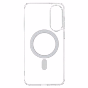 Akrilinis Magsafe dėklas Samsung Galaxy S25 Edge permatomas