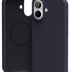 Dėklas Mercury Pure Magsafe Silicon Case Apple iPhone 17 tamsiai mėlynas