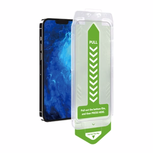 9H grūdintas stiklas su montavimo rėmeliu skirtas iPhone 15 Wozinsky Premium stiklas - juodas