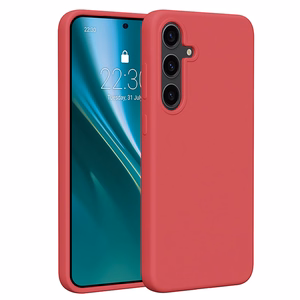 Etteri silikoninis dėklas Samsung Galaxy S24 Plus raudonas