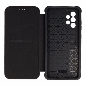 Razor odinis knygos tipo dėklas telefonui Samsung Galaxy S23 FE juodas