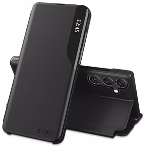 "Tech-Protect Smart View" dėklas, skirtas "Samsung Galaxy A37 5G" - juodas