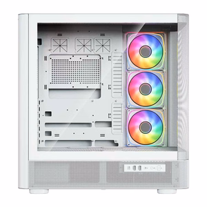 MODECOM kompiuterio korpusas Volcano AQ500 ARGB Midi Balta