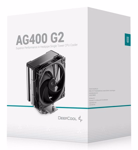 DeepCool AG400 G2 Procesorius Orinis aušintuvas 12 cm Juoda