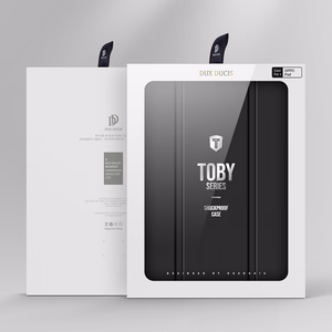 Dux Ducis Toby šarvuotas išmanusis dėklas Oppo Pad su rašiklio laikikliu juoda