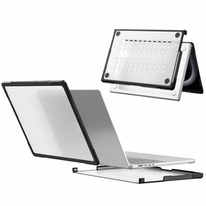 Tech-Protect Velar Case for MacBook Pro 16" 2021 / 2023 / 2025 / 2026 - Transparent Black