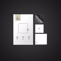 Tech-Protect Cam Fit+ Kameros dangtelis skirtas iPhone 14 / 14 Plus / 15 / 15 Plus - skaidrus