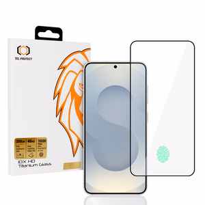 Apsauginis Stiklas Tel Protect 10X HD Titanium Samsung Galaxy S25/S24 (su pirštų atspaudų atrakinimu)
